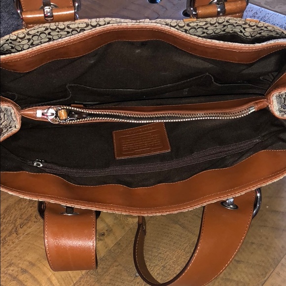 Coach brown shoulder bag 🤎 - Picture 6 of 8